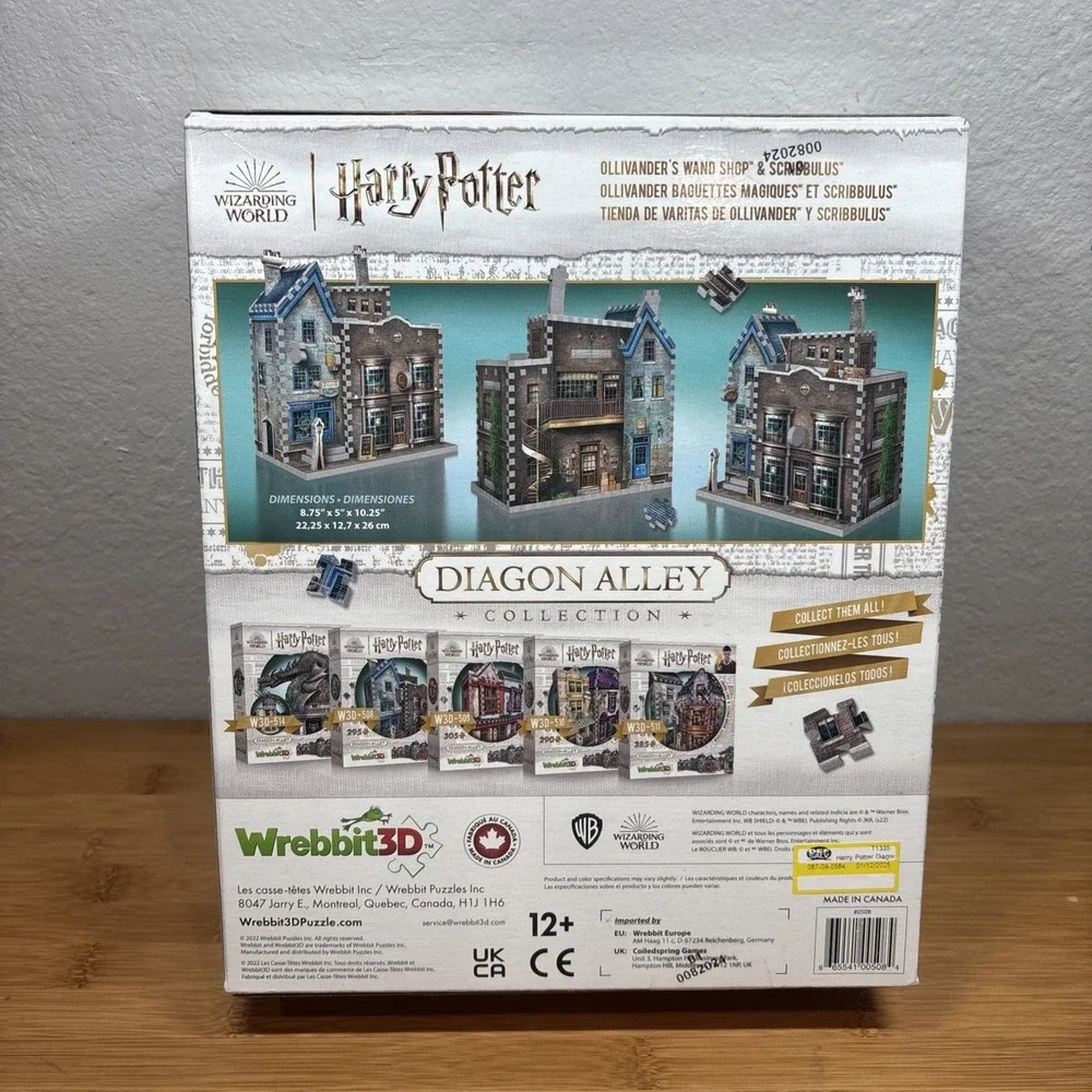 Harry Potter‎ Diagon Alley Collection - Ollivander's Wand Shop & Scribbulus 3D